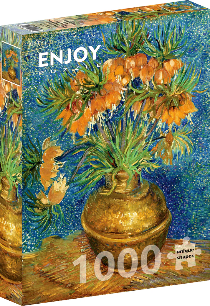 Fritillaries in a Copper Vase